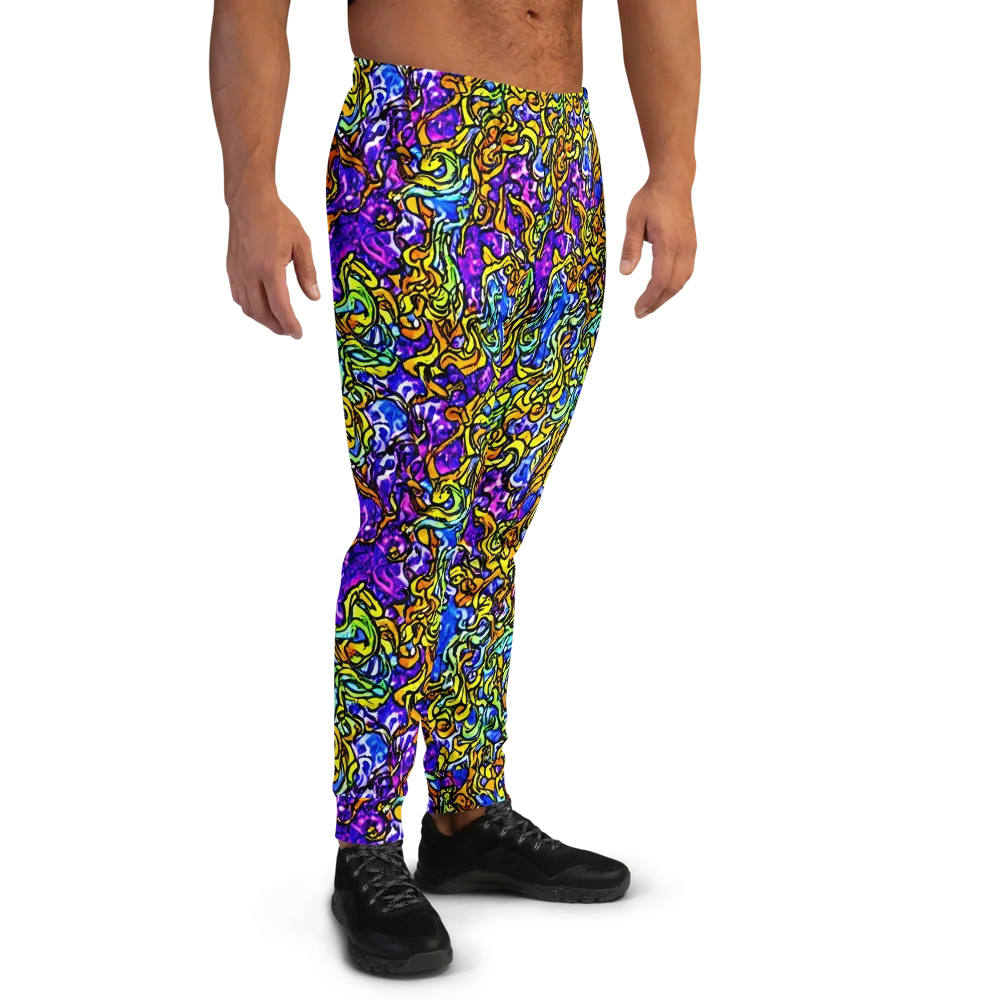 Jewel Frenzy on Men's Joggers — Right