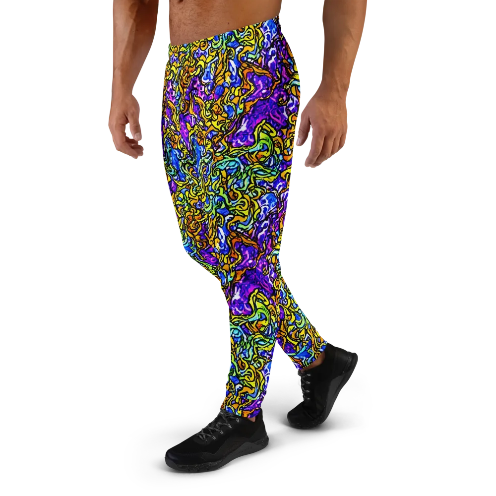 Jewel Frenzy on Men's Joggers — Left