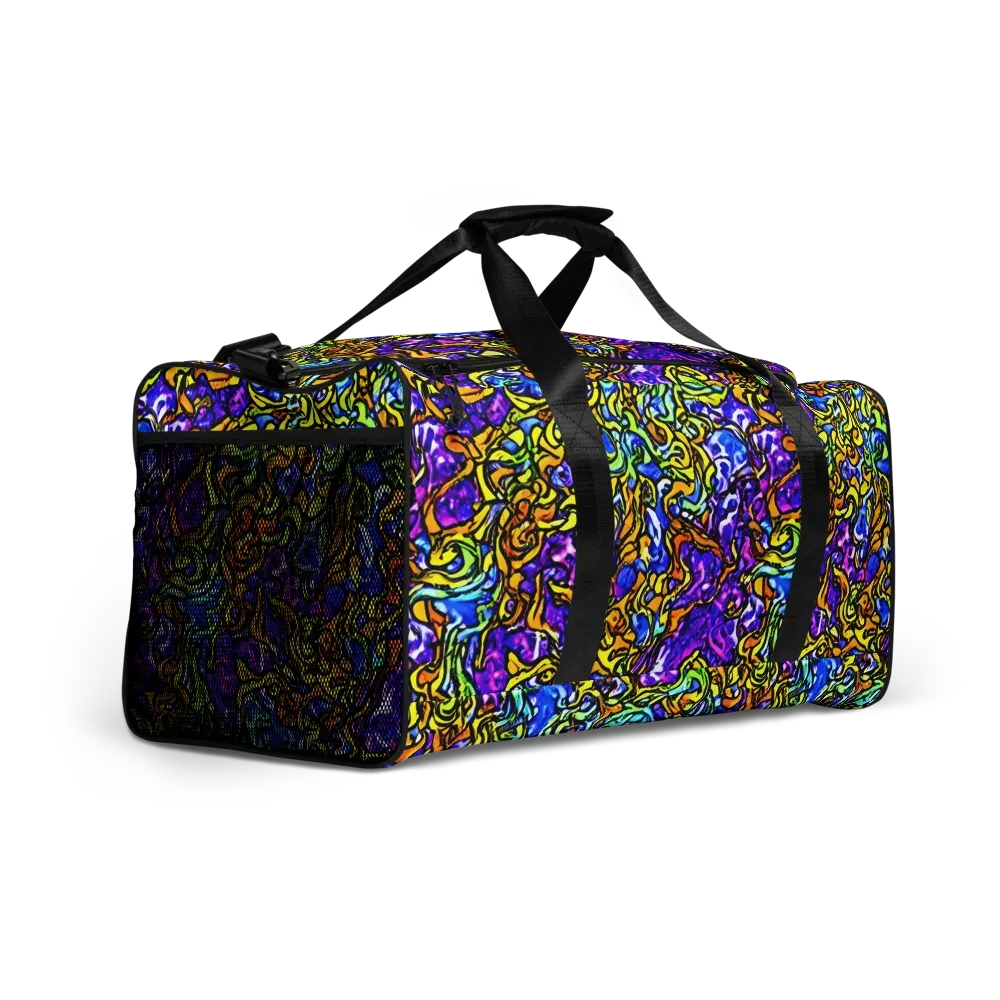 Jewel Frenzy on Duffle Bag — Right Front