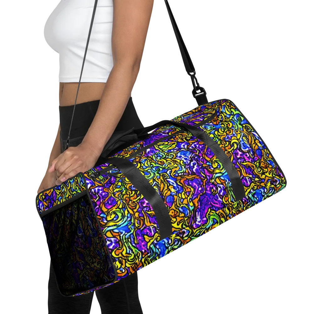 Jewel Frenzy on Duffle Bag — Front