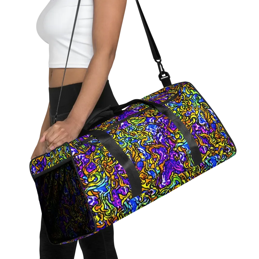 Jewel Frenzy on Duffle Bag — Front