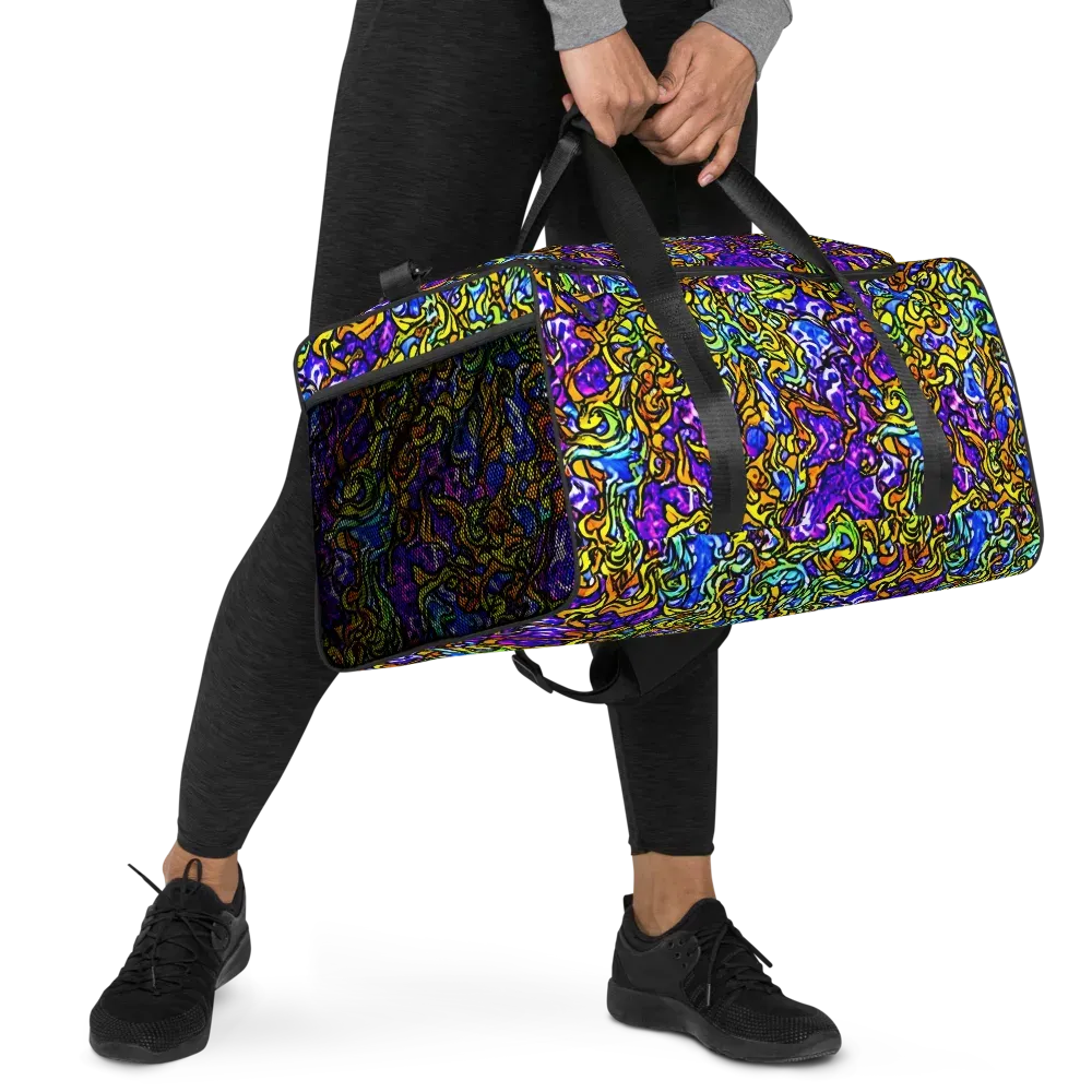 Jewel Frenzy on Duffle Bag — Right Front