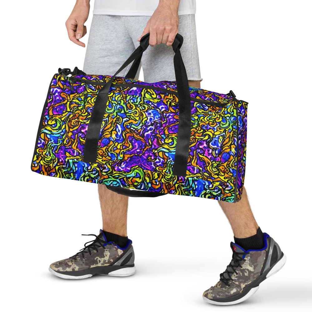 Jewel Frenzy on Duffle Bag — Front