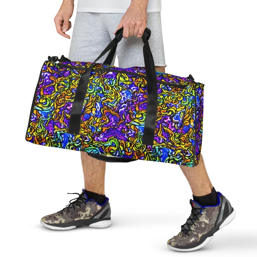 Jewel Frenzy on Duffle Bag — Front