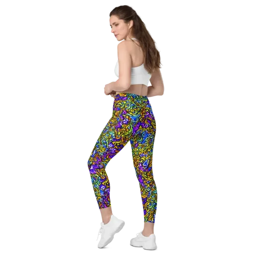 Jewel Frenzy on a Leggings with Pockets