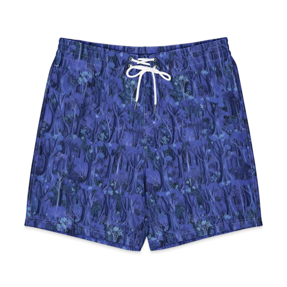 Sapphire Thicket on Men's Board Shorts — Front