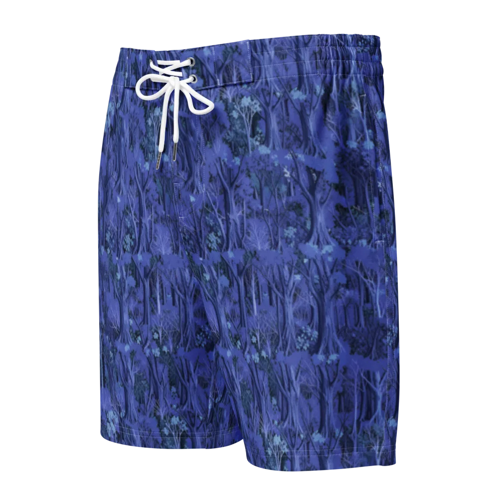 Sapphire Thicket on Men's Board Shorts — Front