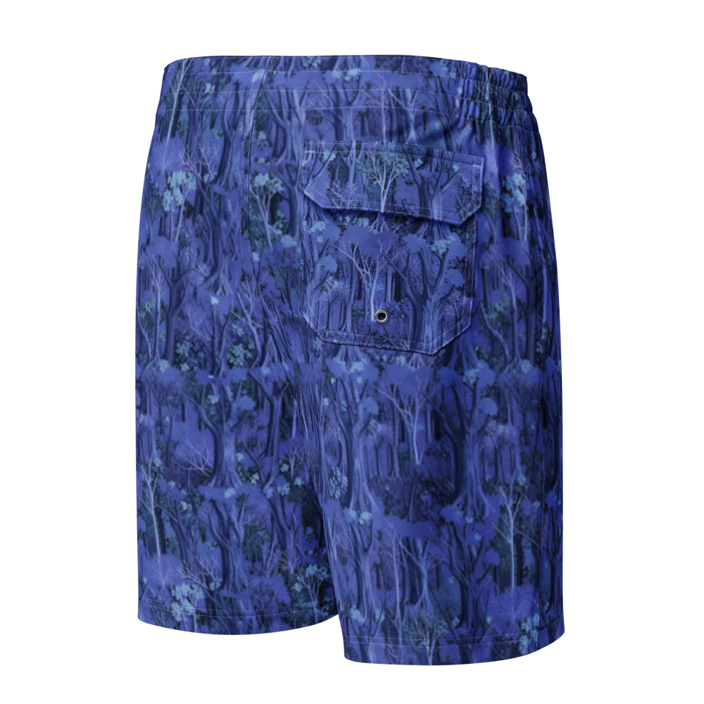 Sapphire Thicket on Men's Board Shorts — Back
