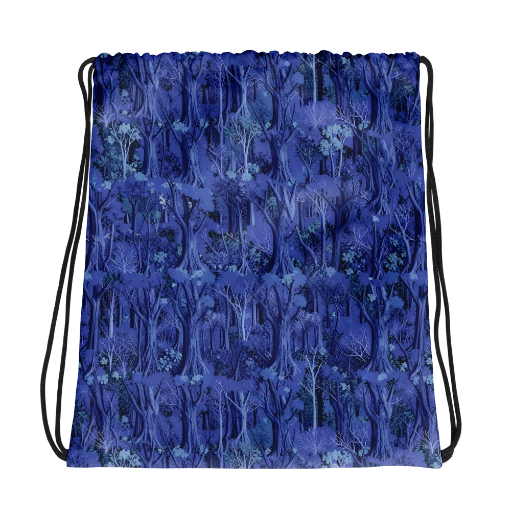 Sapphire Thicket on Drawstring Bag — Photo