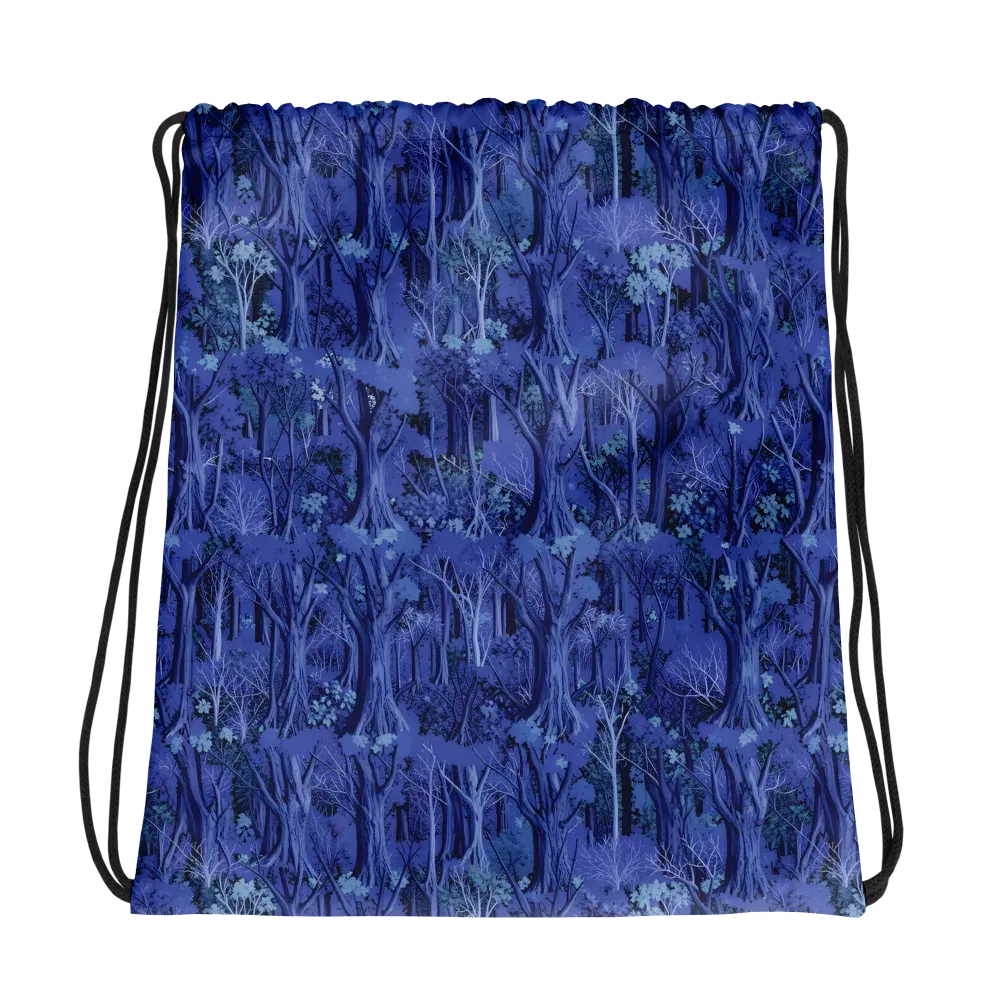 Sapphire Thicket on Drawstring Bag — Photo