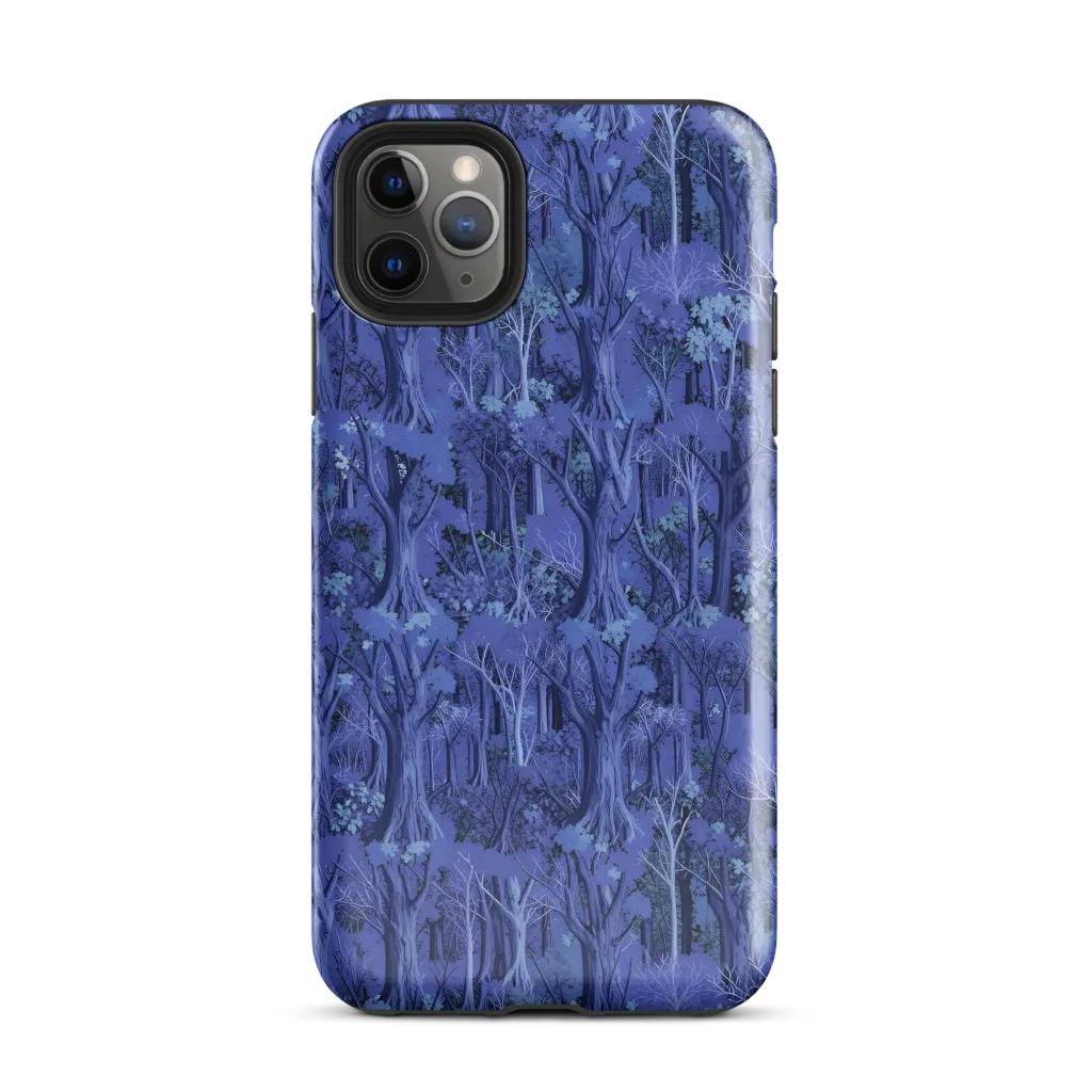 Sapphire Thicket on Tough Case for iPhone® — Front