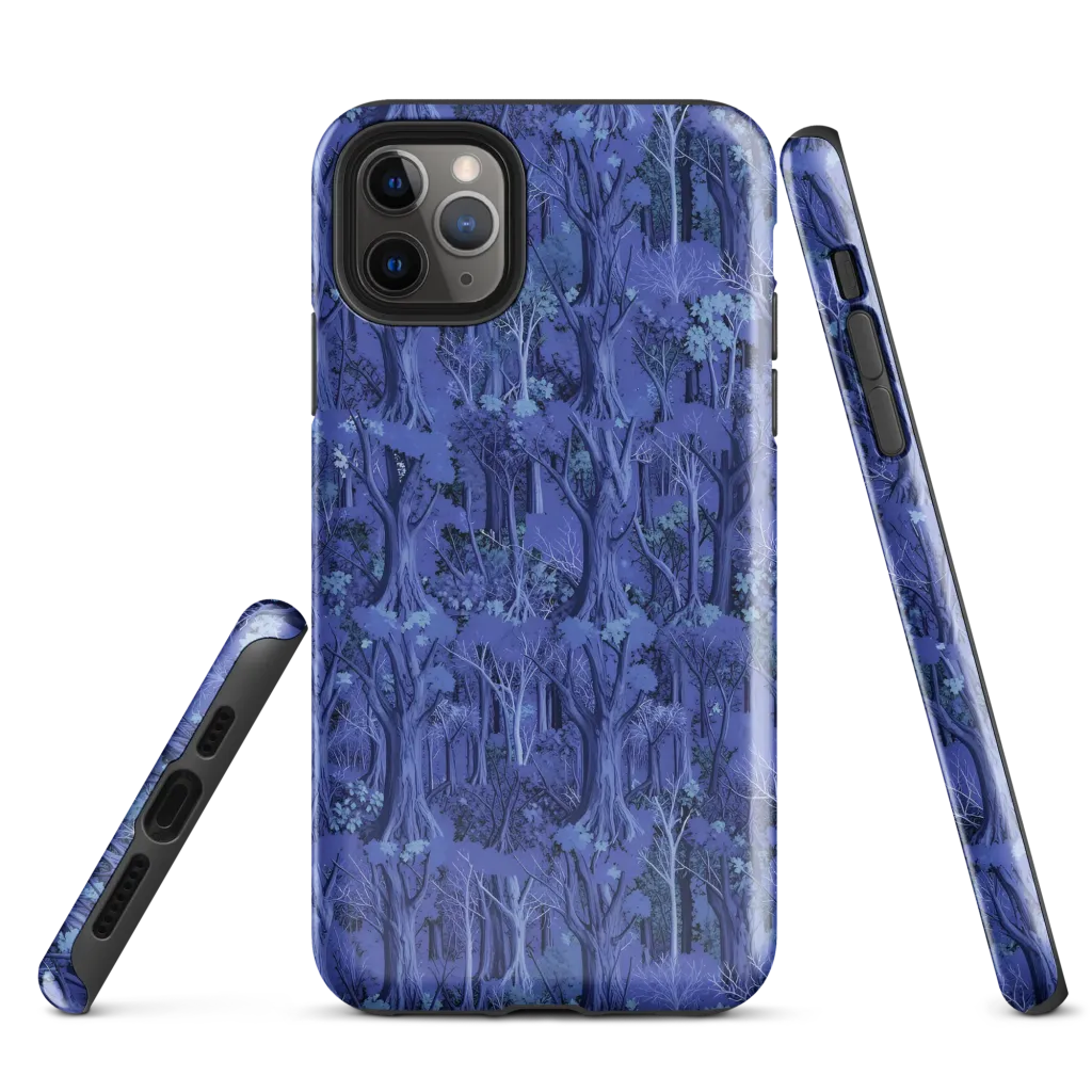 Sapphire Thicket on Tough Case for iPhone® — Front