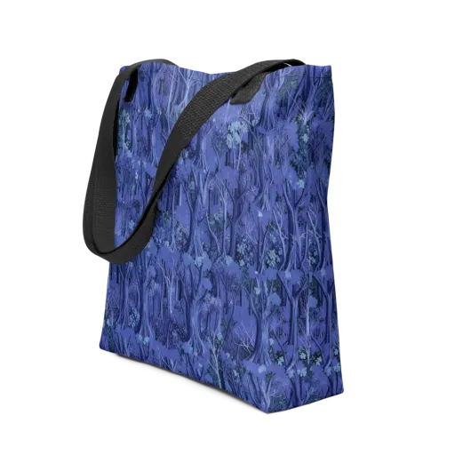 Sapphire Thicket on a Tote Bag