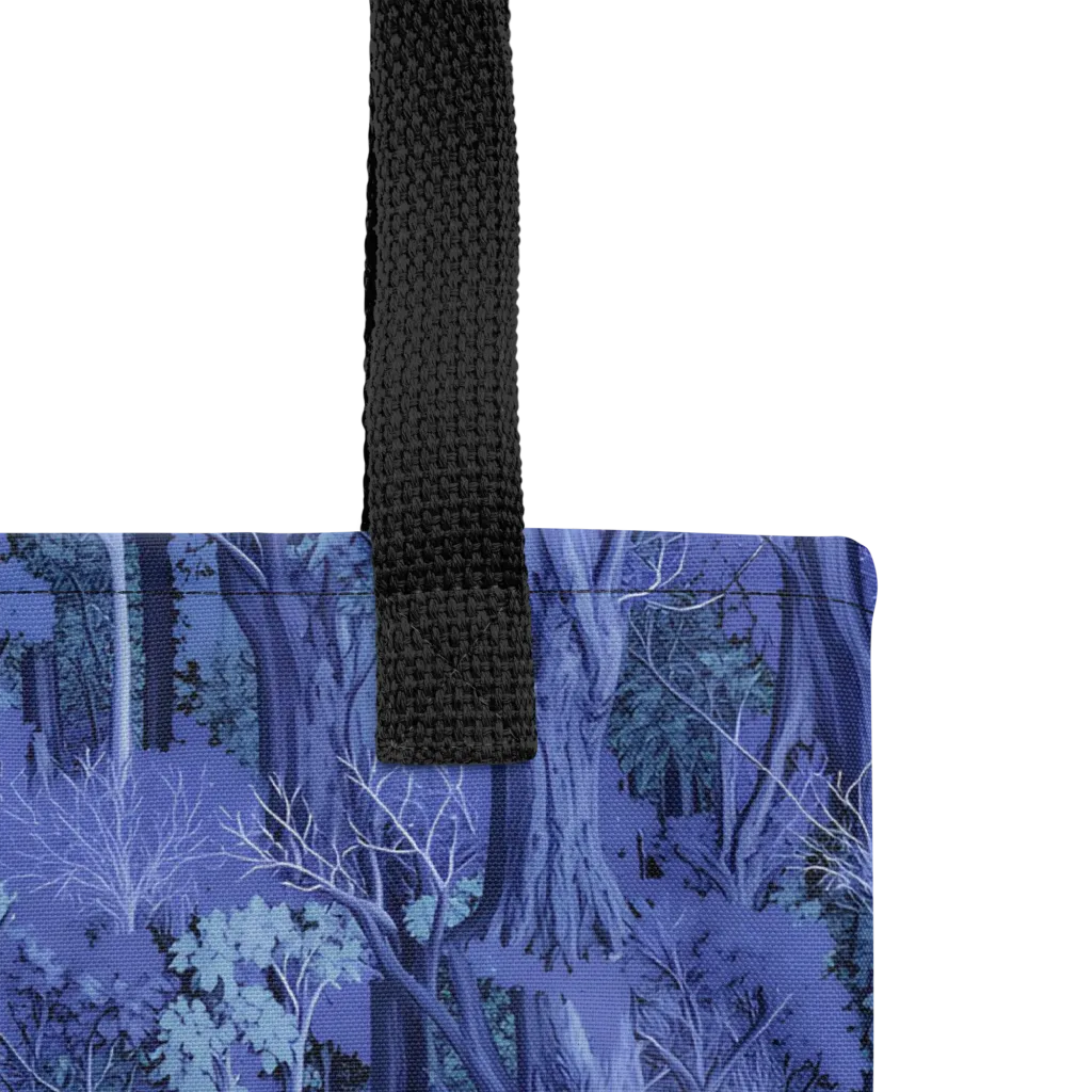Sapphire Thicket on Tote Bag — Product details