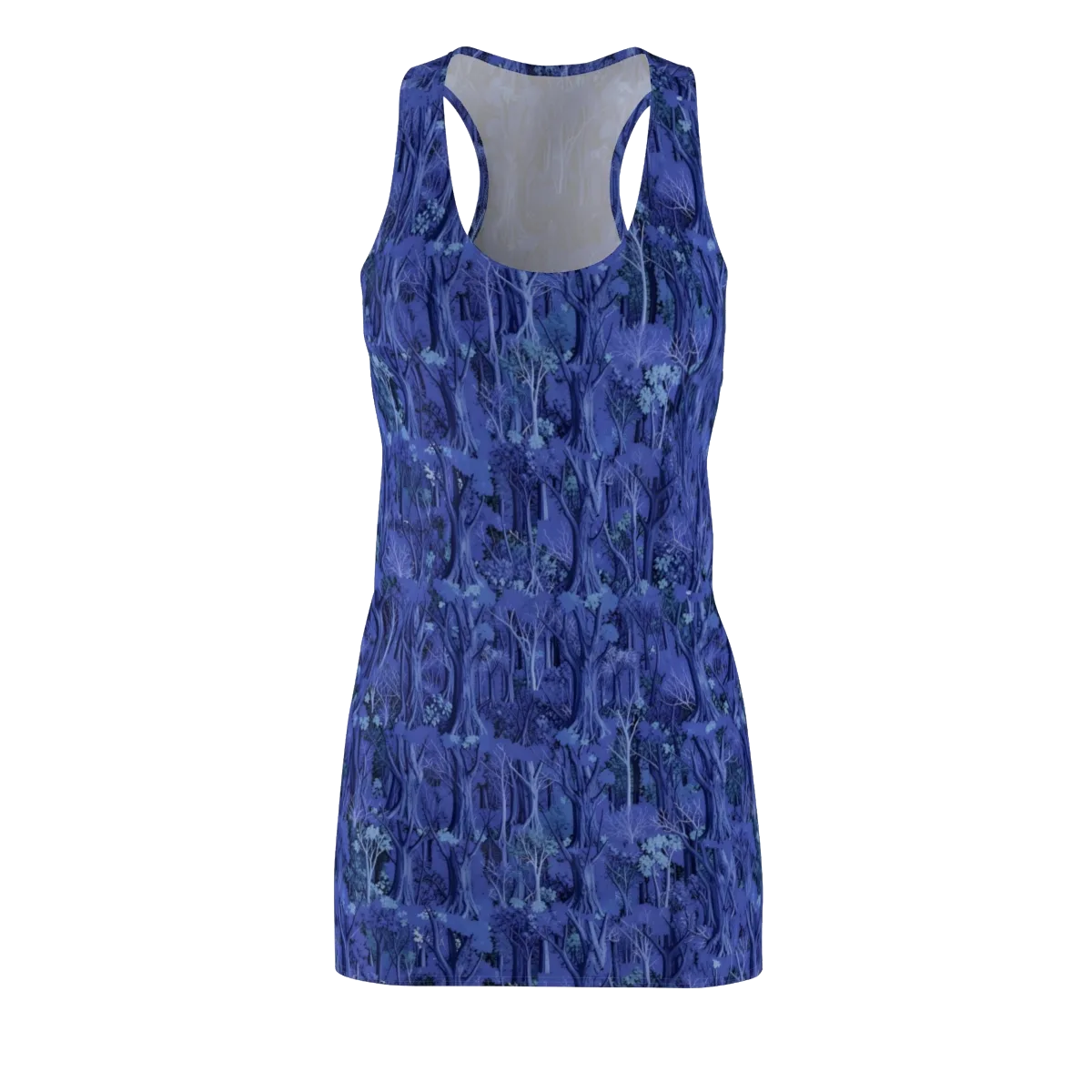 Sapphire Thicket on Racerback Dress — Front