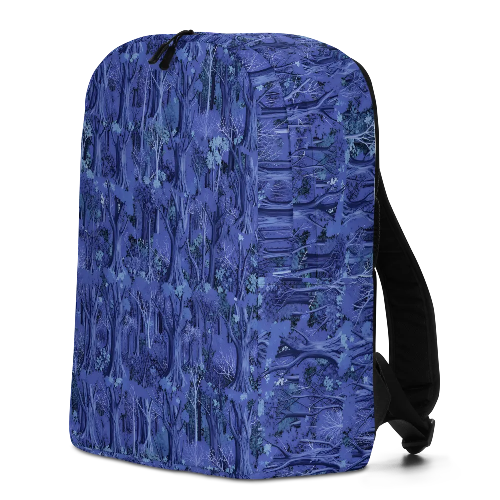 Sapphire Thicket on Minimalist Backpack — Left