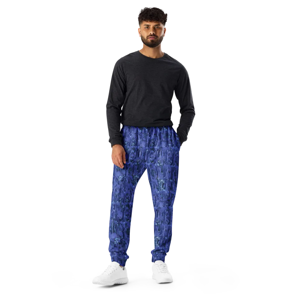 Sapphire Thicket on Men's Joggers — Front