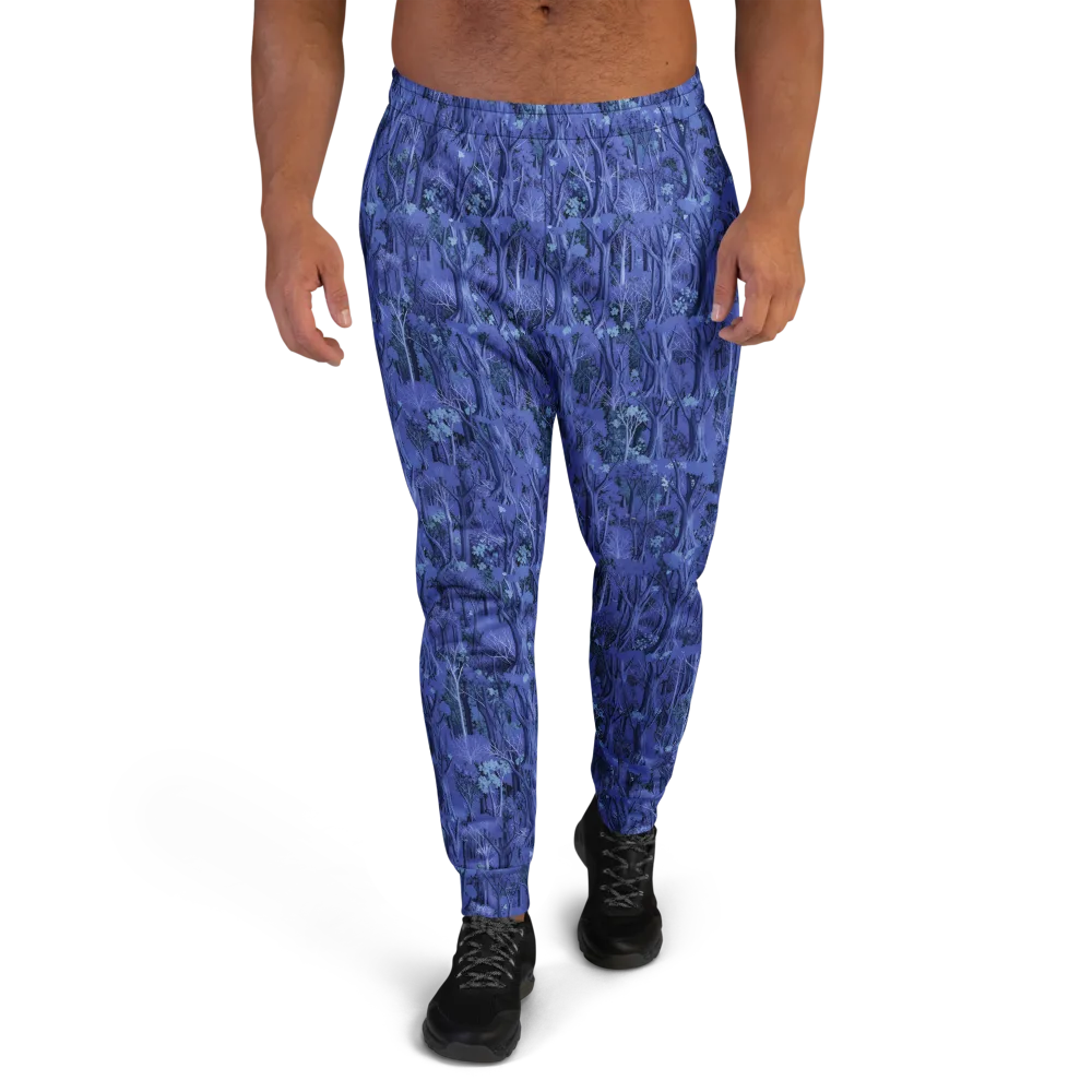 Sapphire Thicket on Men's Joggers — Front