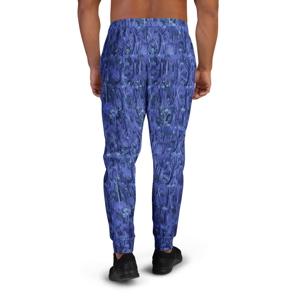 Sapphire Thicket on Men's Joggers — Back