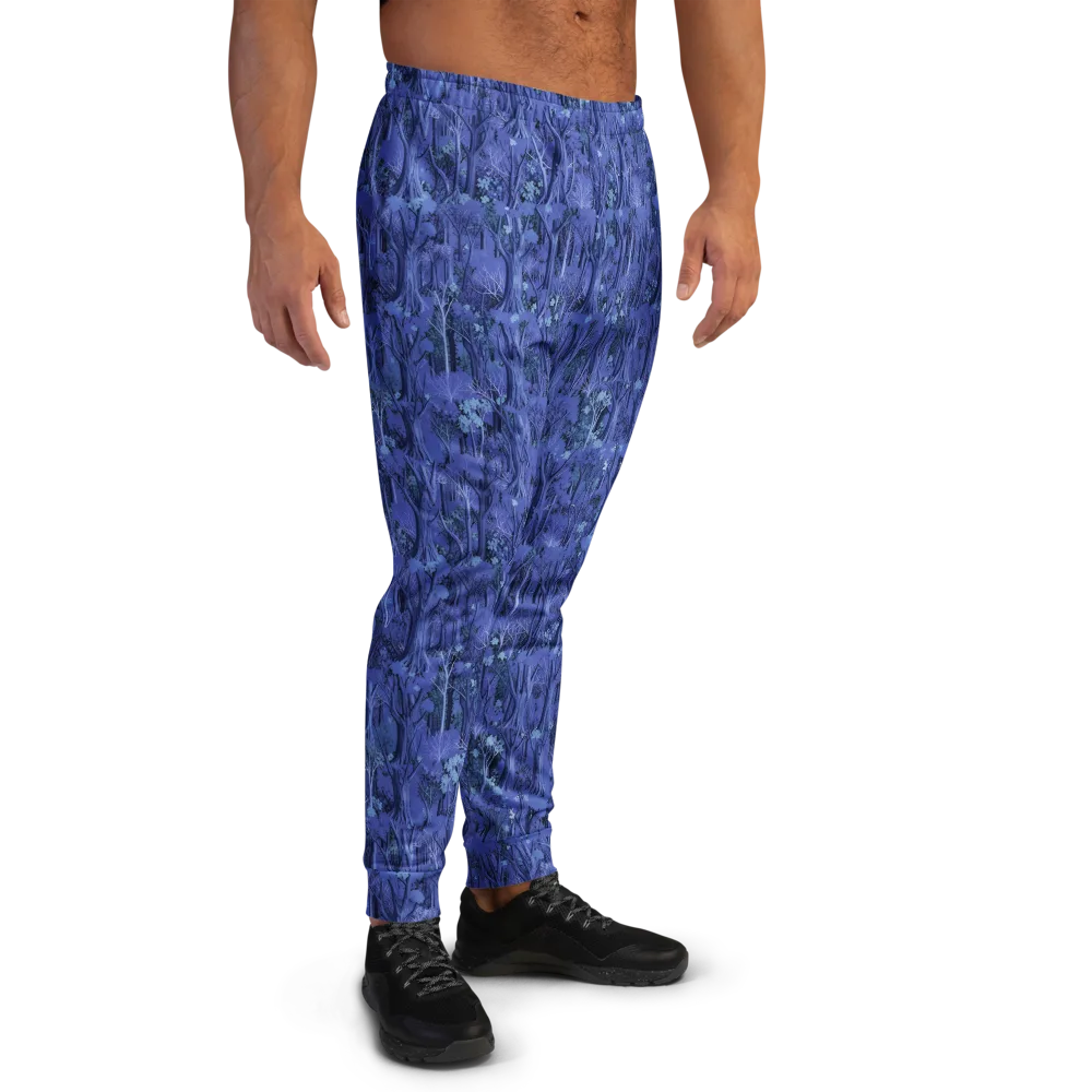 Sapphire Thicket on Men's Joggers — Right