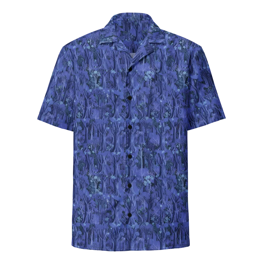 Sapphire Thicket on Button Shirt — Front
