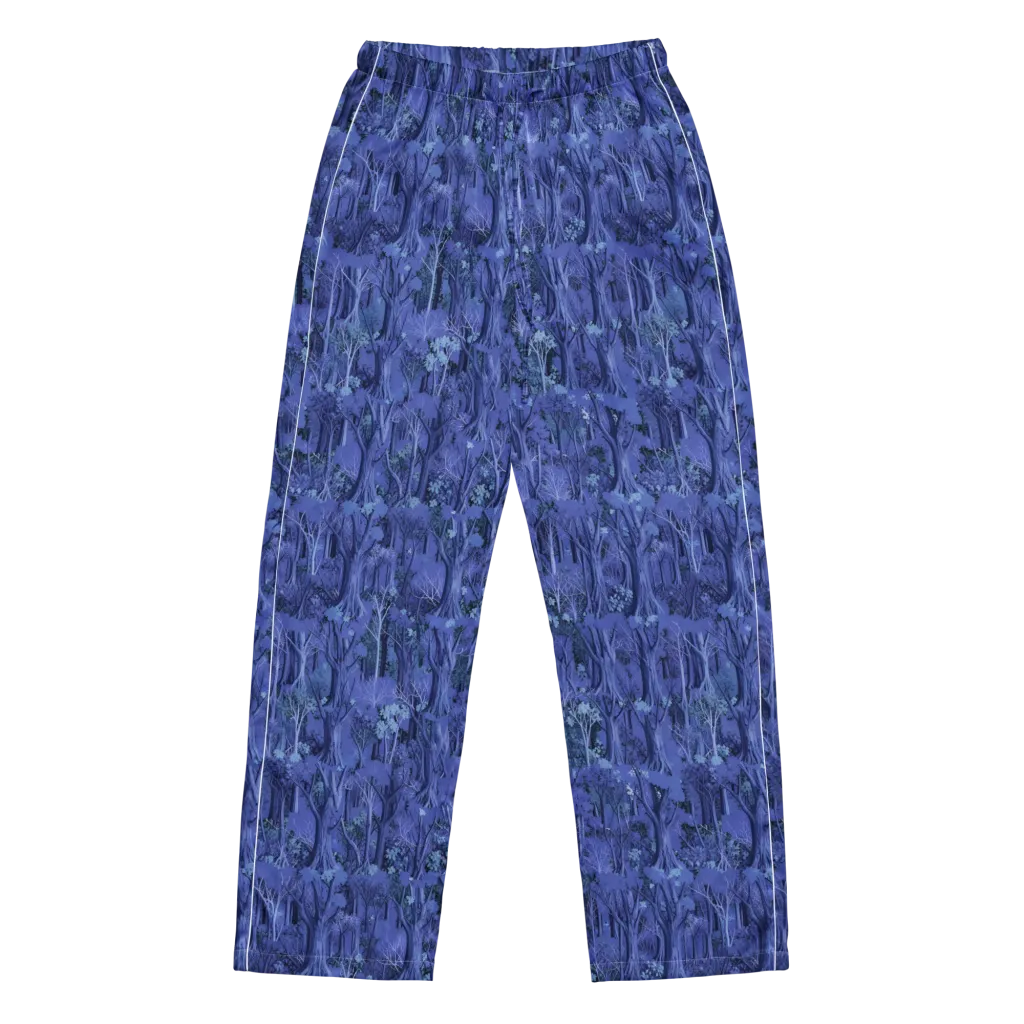 Sapphire Thicket on Women's Pajama Pants — Front