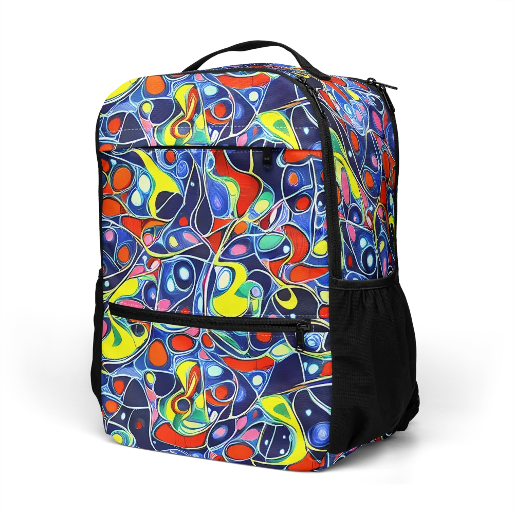 Chromatic Cells on Utility Backpack — Left Front