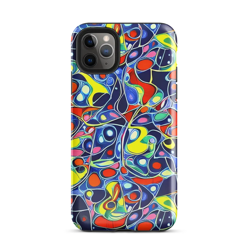 Chromatic Cells on Tough Case for iPhone® — Front