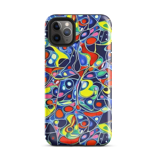 Chromatic Cells on a Tough Case for iPhone®