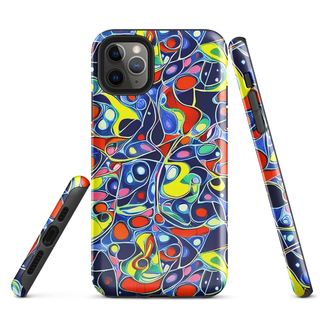 Chromatic Cells on Tough Case for iPhone® — Front
