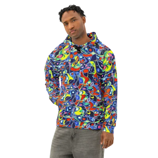 Chromatic Cells on a Cotton Hoodie