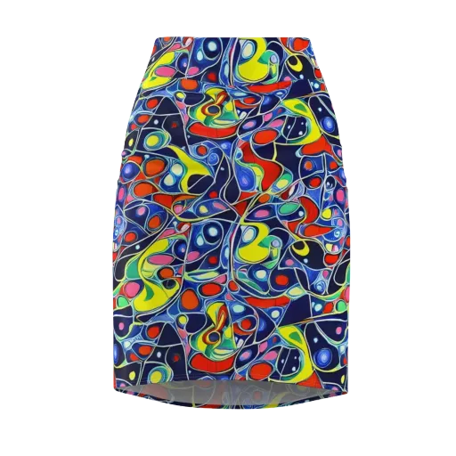 Chromatic Cells on a Pencil Skirt