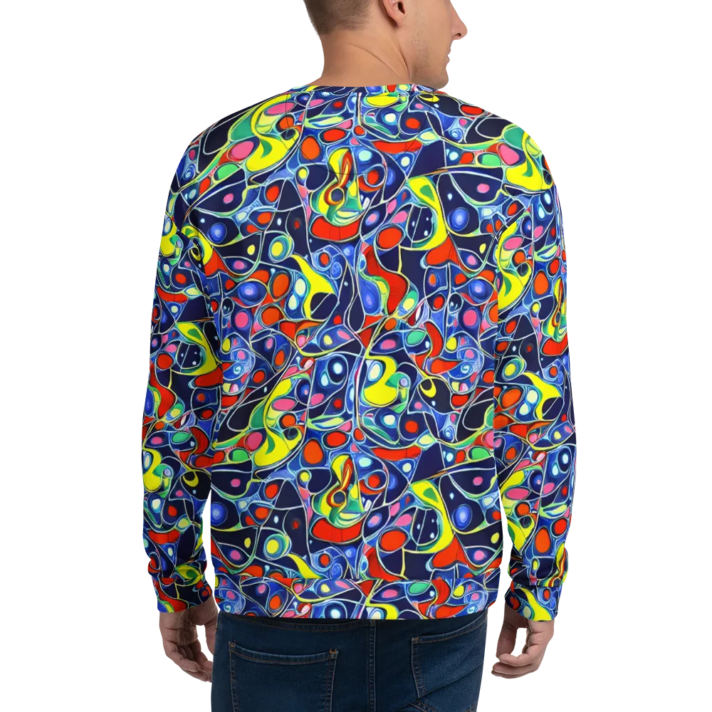 Chromatic Cells on Sweatshirt — Back