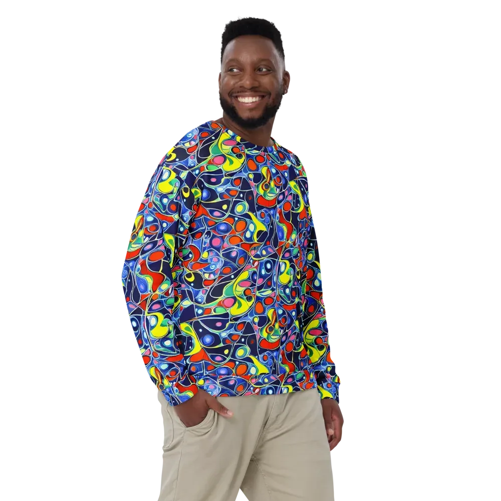 Chromatic Cells on Sweatshirt — Front