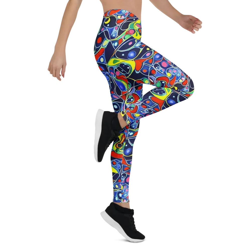 Chromatic Cells on Leggings — Right