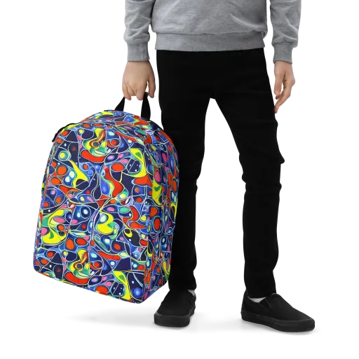 Chromatic Cells on a Minimalist Backpack