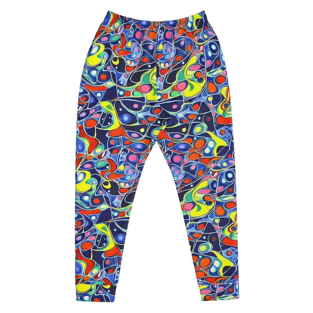 Chromatic Cells on Men's Joggers — Front
