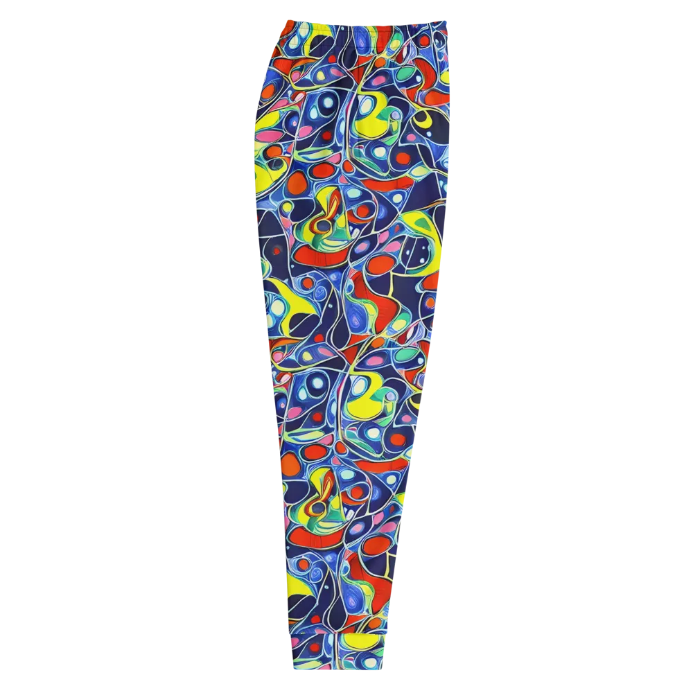 Chromatic Cells on Men's Joggers — Right