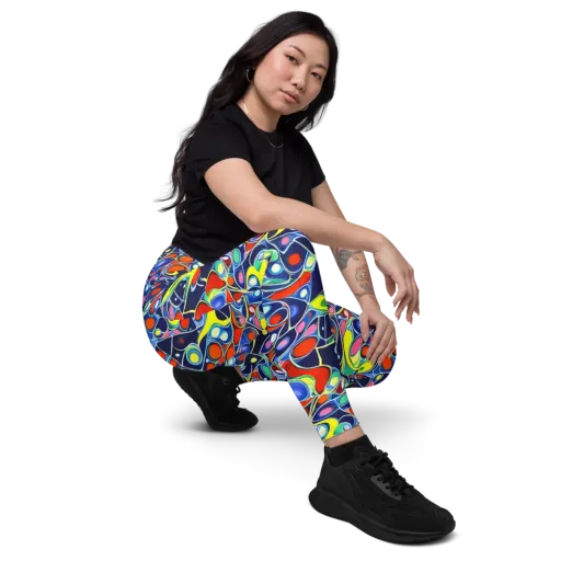 Chromatic Cells on a Leggings with Pockets
