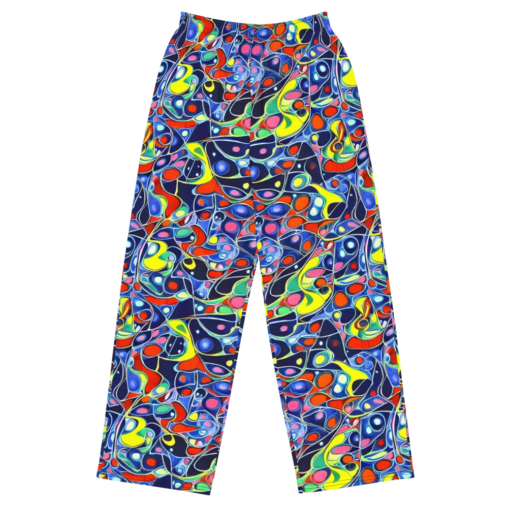 Chromatic Cells on Wide-Leg Pants — Front