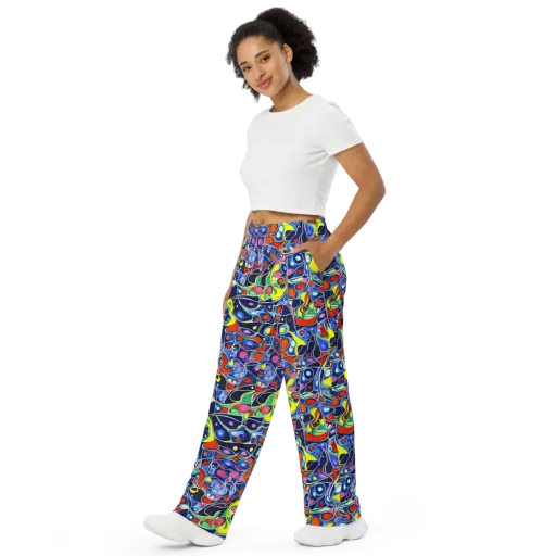 Chromatic Cells on a Wide-Leg Pants