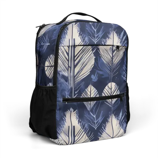 Moonlit Leaves on a Utility Backpack