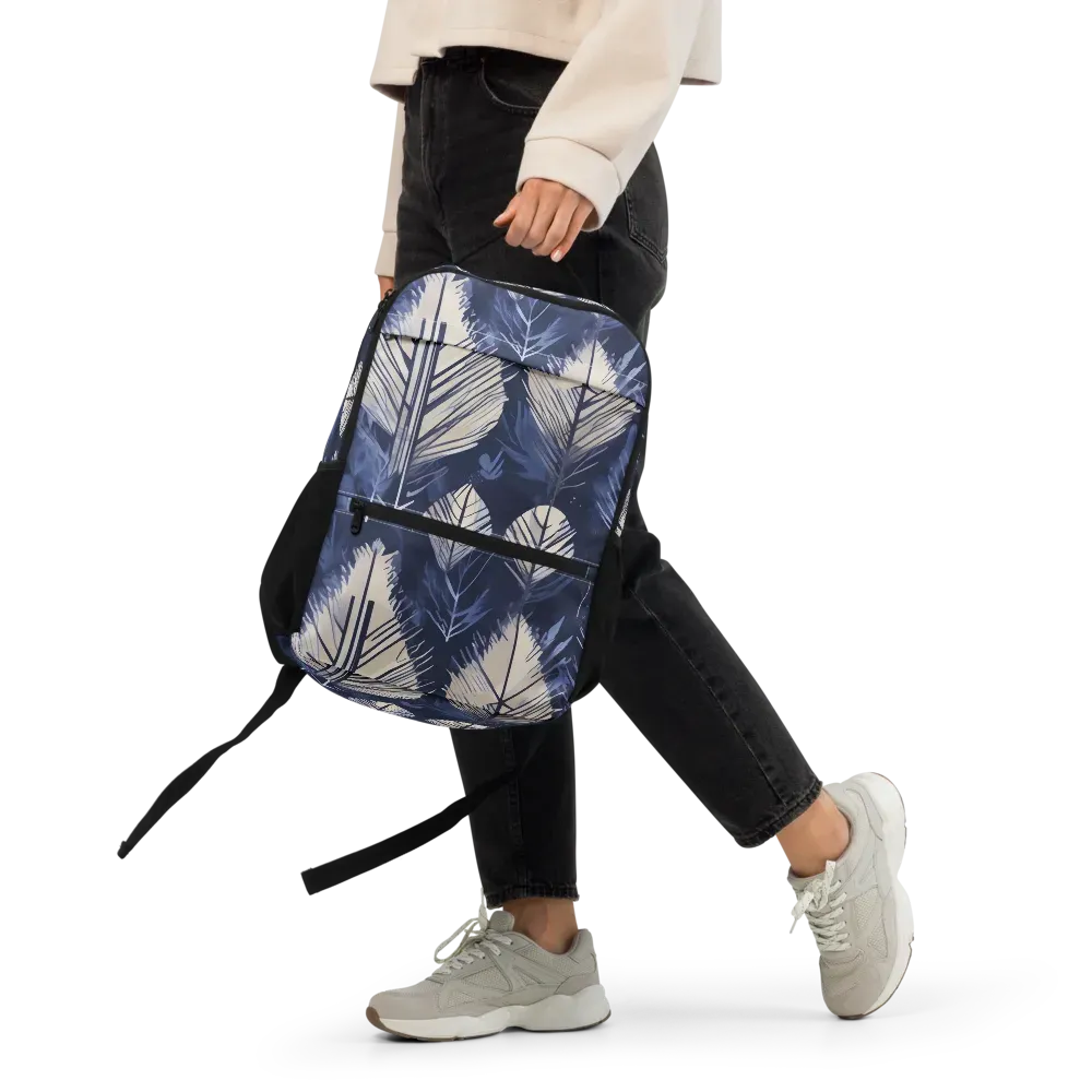 Moonlit Leaves on Utility Backpack — Front