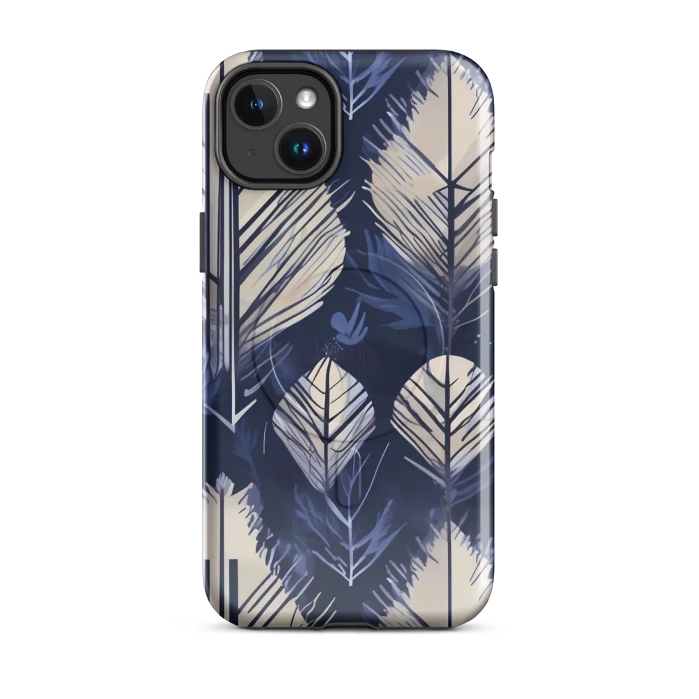 Moonlit Leaves on MagSafe Tough Case for iPhone® — Front