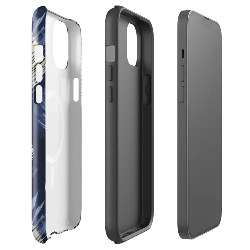 Moonlit Leaves on MagSafe Tough Case for iPhone® — Front