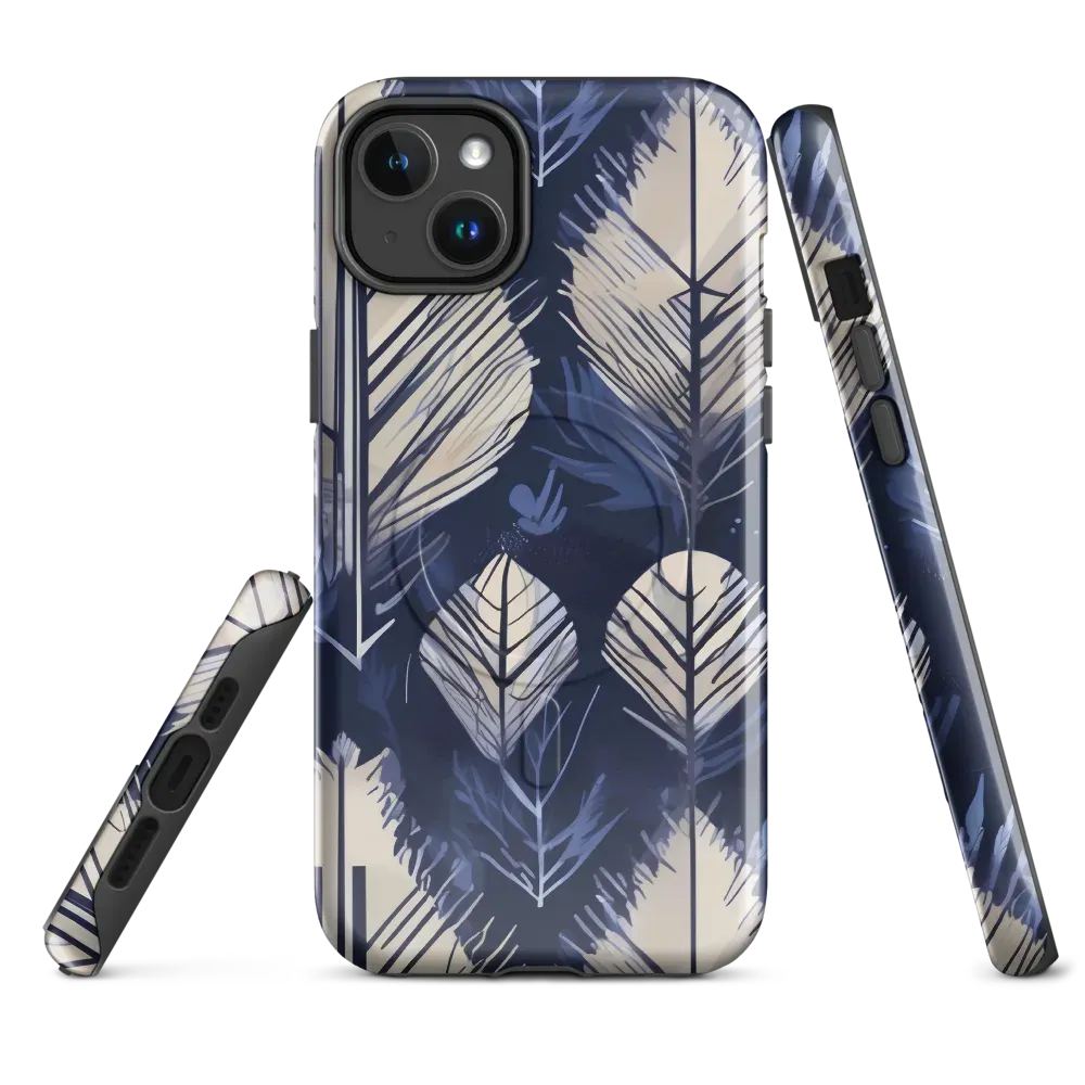 Moonlit Leaves on MagSafe Tough Case for iPhone® — Front