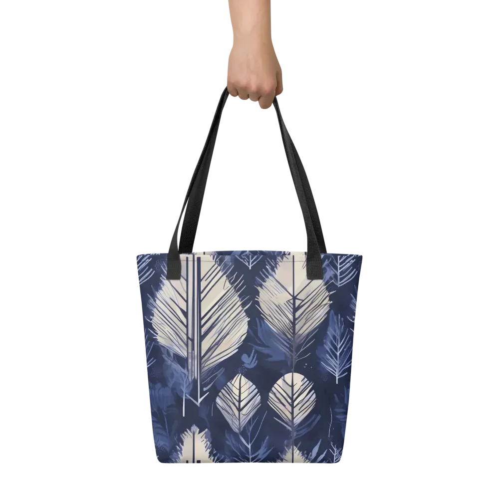 Moonlit Leaves on Tote Bag — Front