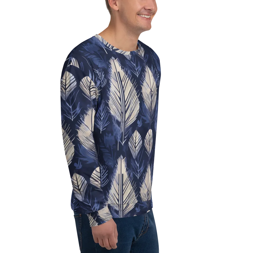 Moonlit Leaves on Sweatshirt — Right Front
