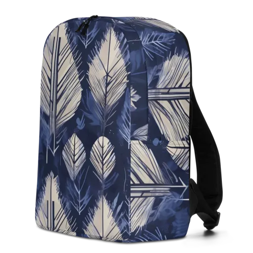 Moonlit Leaves on a Minimalist Backpack