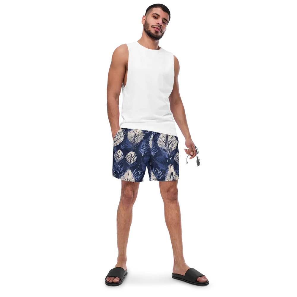 Moonlit Leaves on Swim Trunks — Front